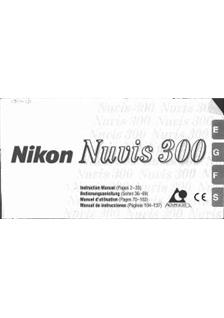 Nikon Nuvis 300 manual. Camera Instructions.